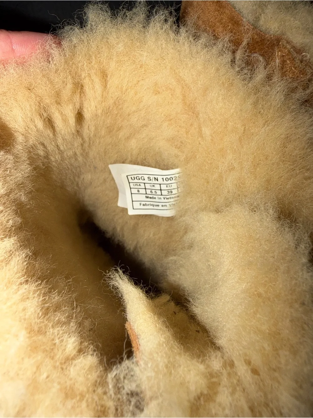 UGG chestnut bailey